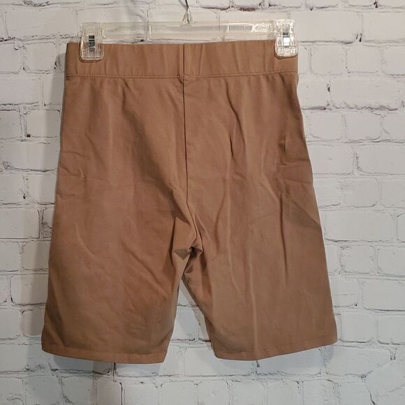 Good American tan bike shorts size 2 - Picture 4 of 4